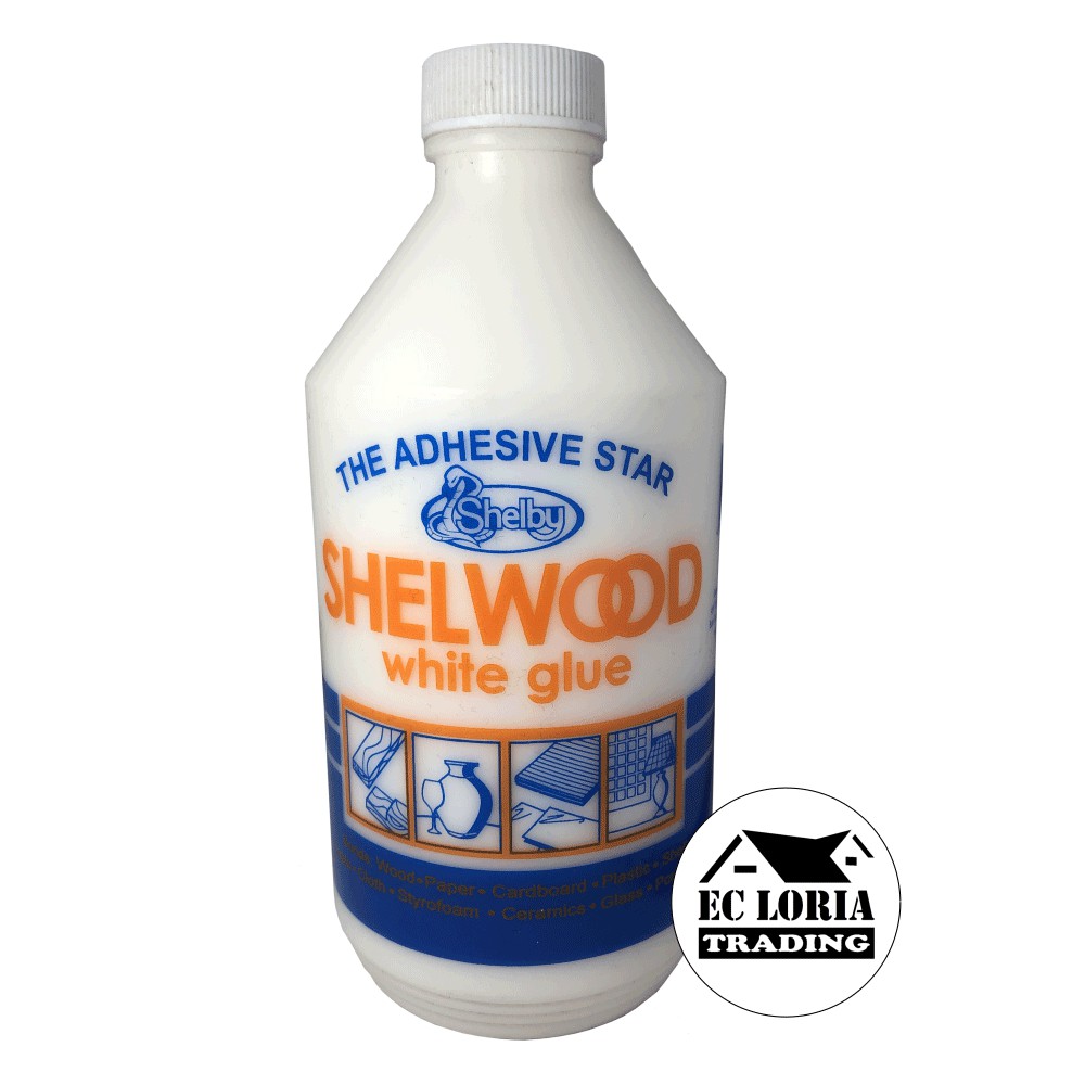 Shelby Shelwood White Glue 1/2kg / Nontoxic water based multi purpose