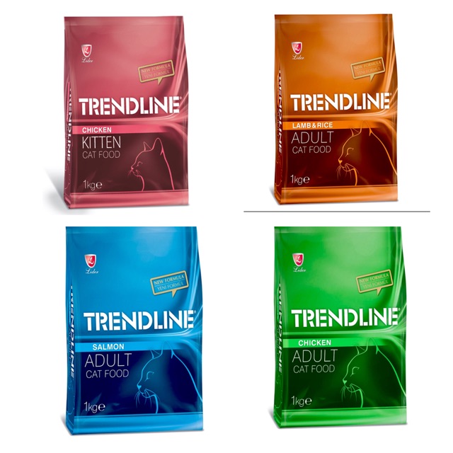 TRENDLINE CAT FOOD 1kg pack by Lider | Shopee Philippines