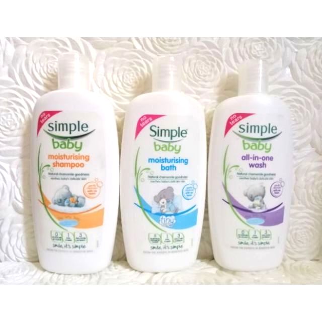 simple baby shampoo