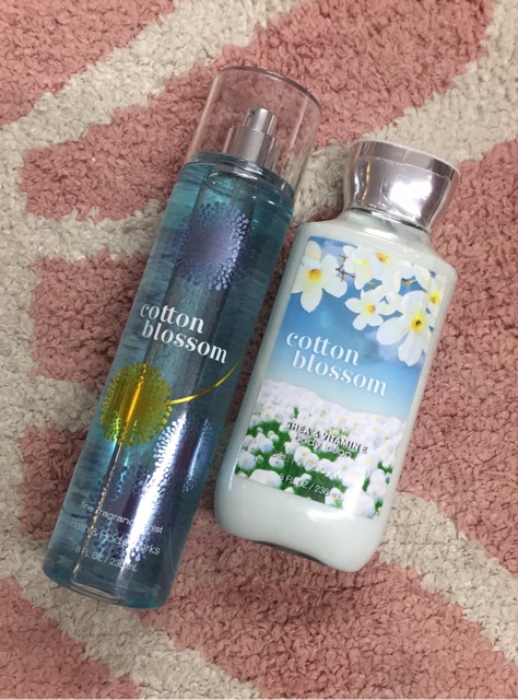 Bbw Mist Lotion Cotton Blossom Bundle Shopee Philippines