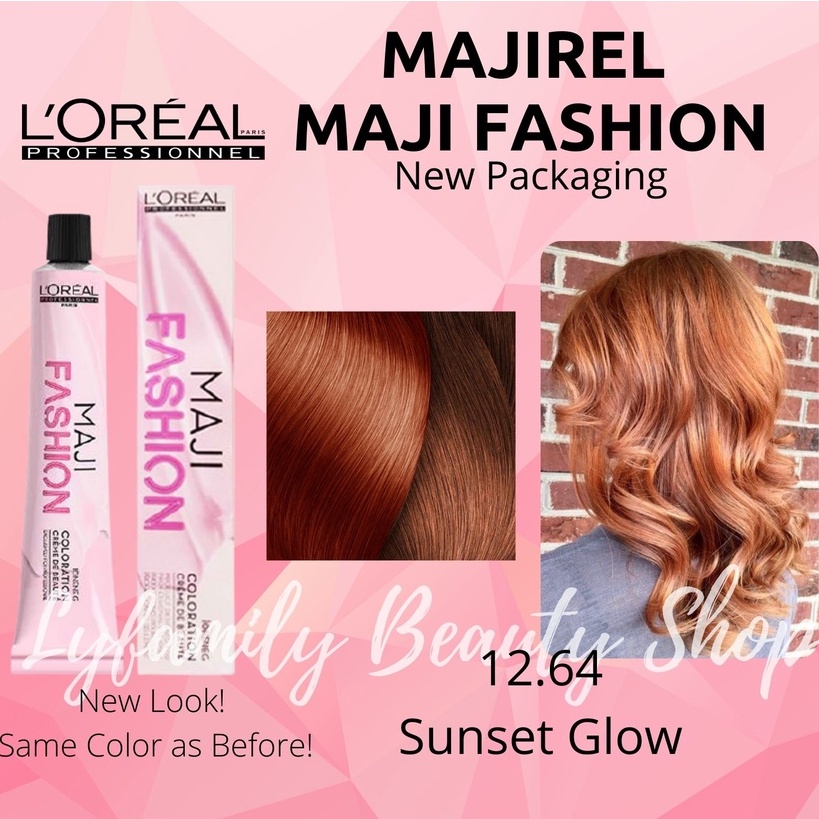 AUTHENTIC Loreal Majirel Hair Color Dye 50ml  Sunset Glow | Shopee  Philippines