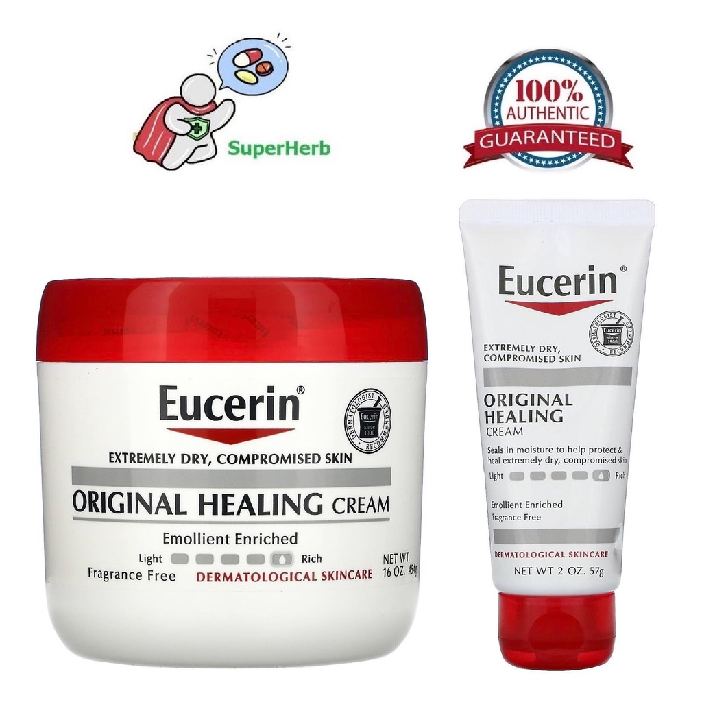 Eucerin, Original Healing Cream, For Extremely Dry, Compromised Skin