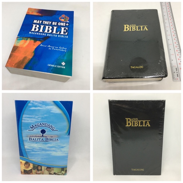 Tagalog Bibles Ang Biblia and Magandang Balita Biblia Variants