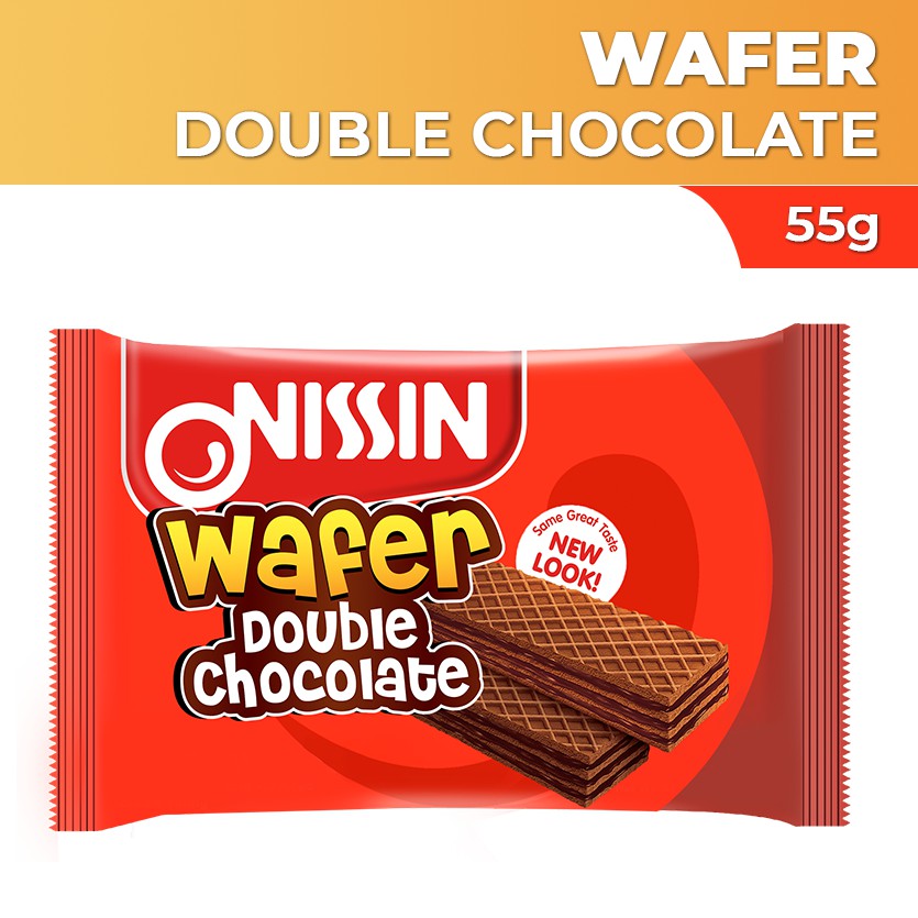 Monde Nissin - Nissin Wafer Double Choco 55g | Shopee Philippines