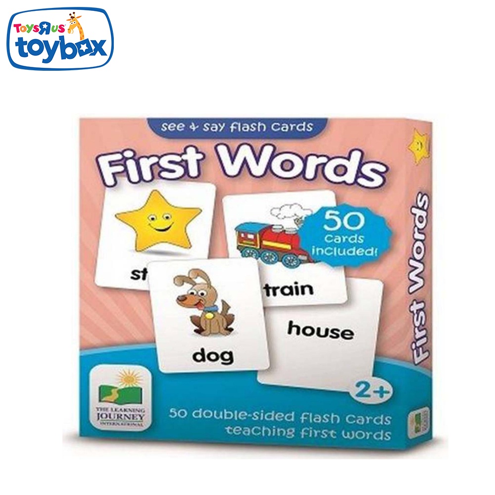 Learning Journey Flashcards First Words | Shopee Philippines