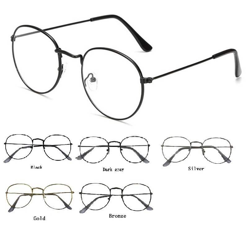 retro round glasses