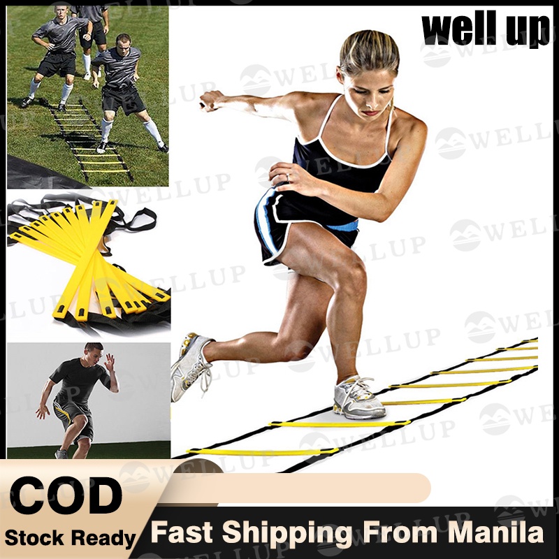 3m/4m/ 68Rung Nylon Straps Agility Ladder Soccer Football Speed