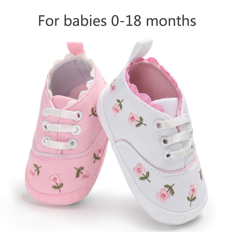 infant pink shoes