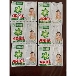 Ariel Power Gel Soft and Gentle 60g TWIN SACHET X6 - Baby Liquid Detergent 5.0