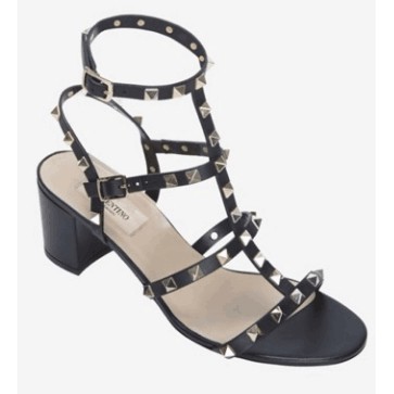 valentino chunky heel