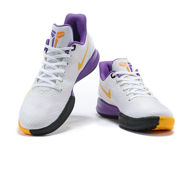 kobe shoes white and purple