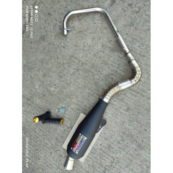 MIO SPORTY DREAMCUTT POWER PIPE CHICKEN MUFFLER COMPLETE SET Shopee