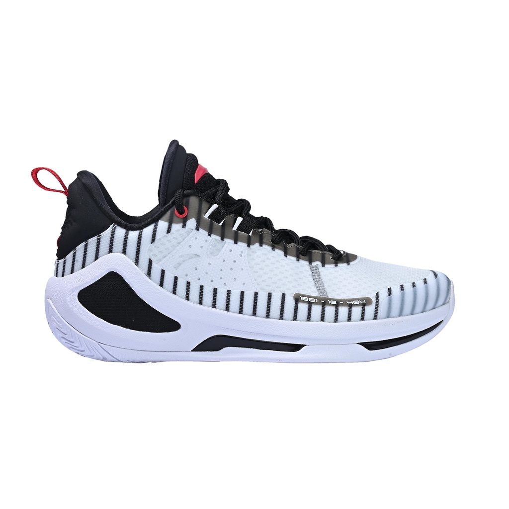 ANTA Men UFO Alien3 Low Men's Basketball Shoes White/Black 812231107