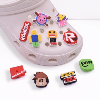 Jibitz Croc Charm Pin Cartoon Roblox Game Series Decoration Buckle Jibits Clog Shoe accessories Decorations