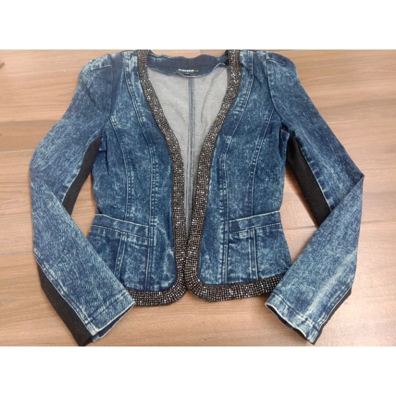 denim bolero