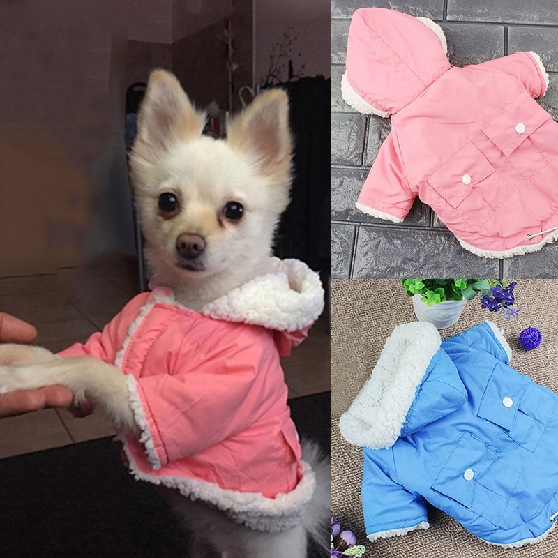 Small Dog Winter Clothes Warm Pet Dog 