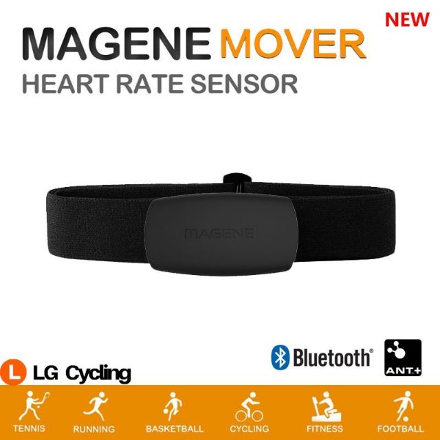[Ready Stock] Magene HRM Heart Rate Dual Mode ANT+ Bluetooth 4.0 Heart