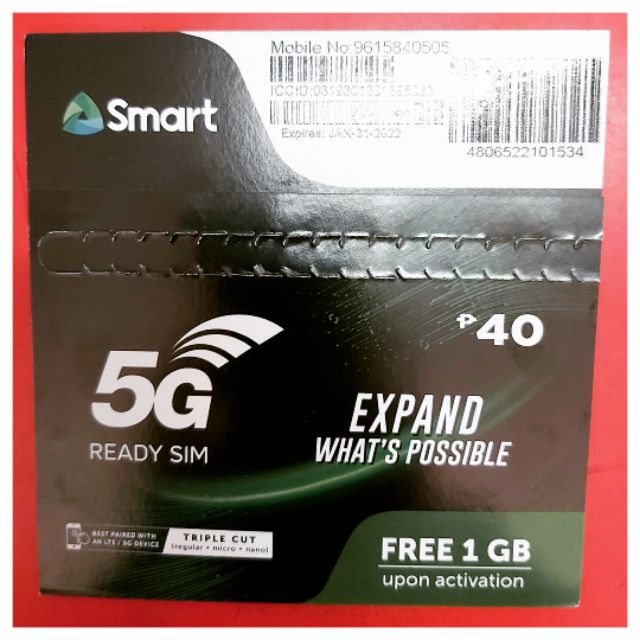 smartband sim card