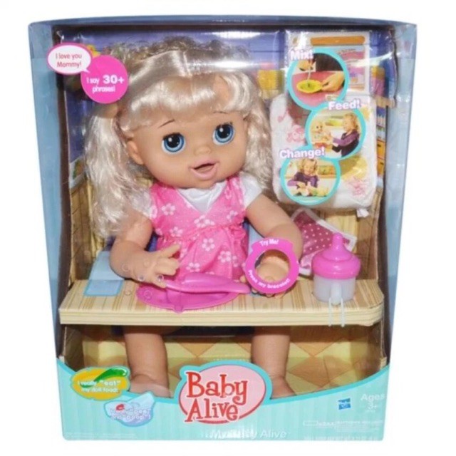 does baby alive talk