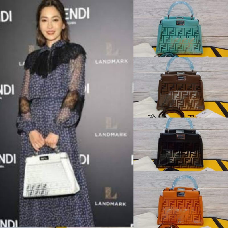 Original Quality Fendi Peekaboo Small Transparent Bag Shopee Philippines