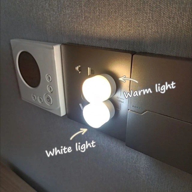 【1Free】Mini USB Led Light Plug-in Mini Night Light Bulb Eye Protection Lamp 5V Desk Reading Lamp USB Light for for Bedroom, Bathroom, Hallway, Kitchen Car USB Atmosphere Ligh