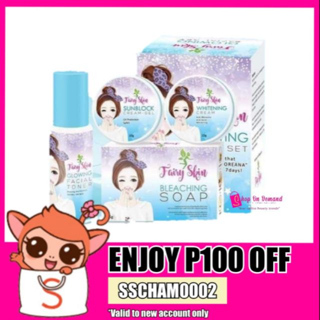 Fairy Skin Glowing Set 100% ORIGINAL | Shopee Philippines