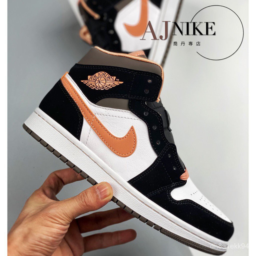 jordan 1 mid peach mocha womens