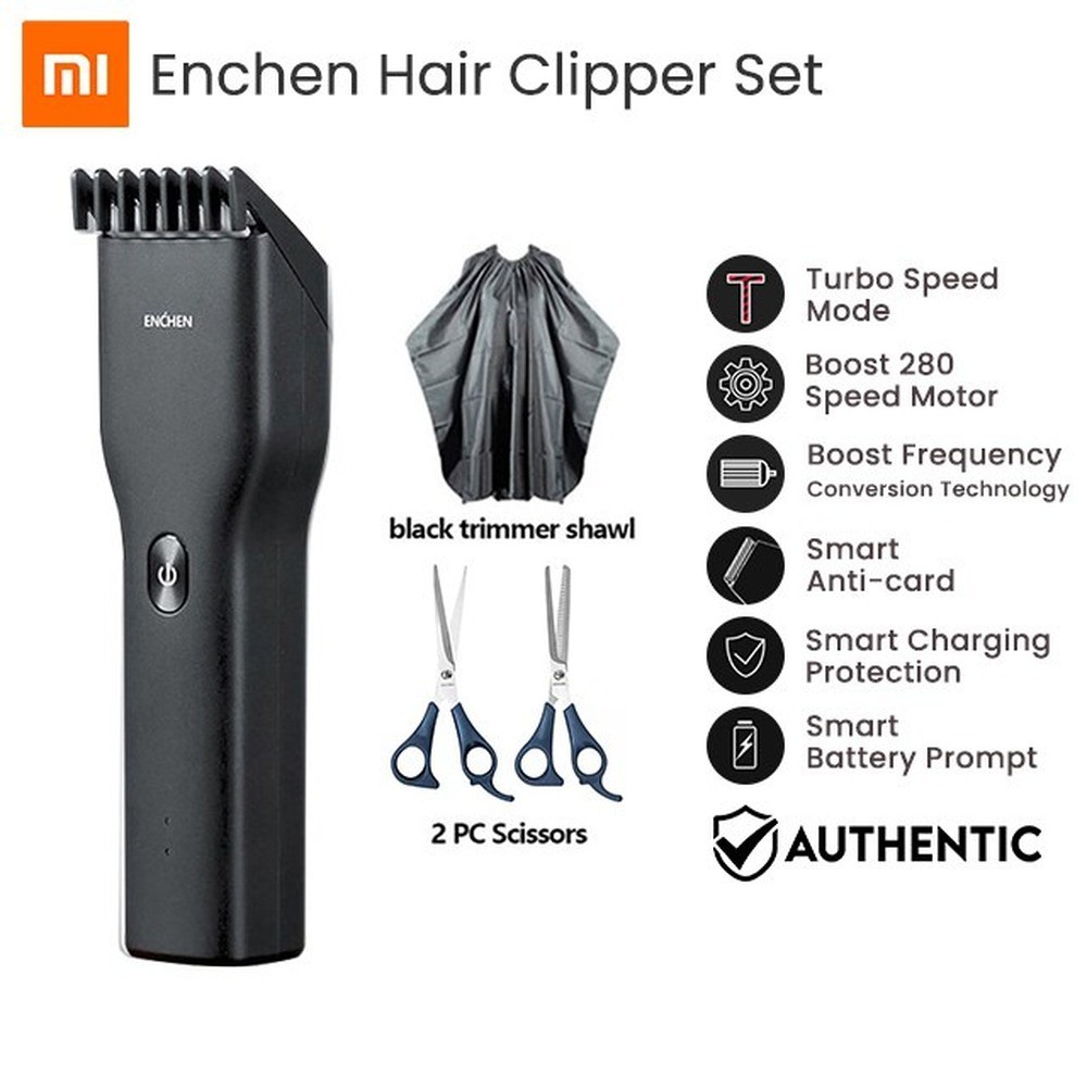 xiaomi enchen boost usb electric hair trimmer