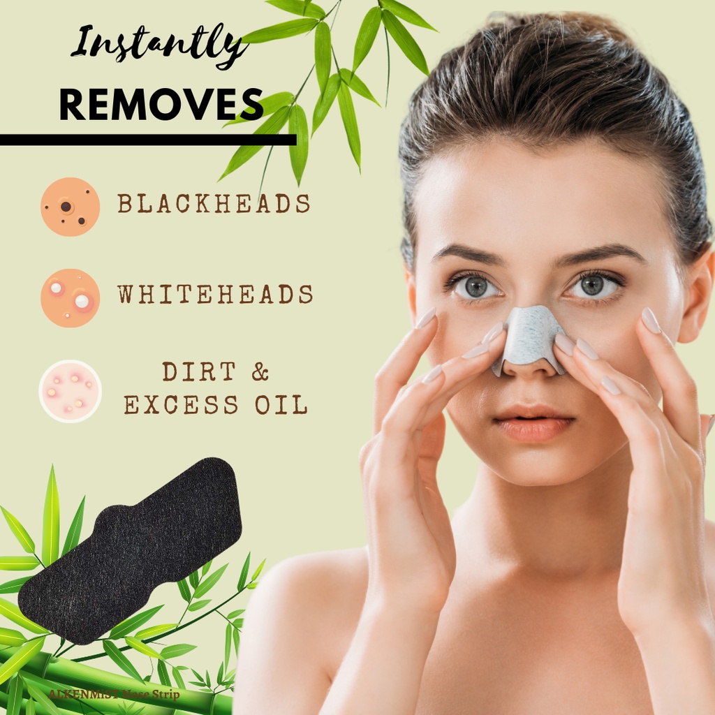 ALKENMiST Nose Strip Blackheads and Whiteheads Remover strip deep