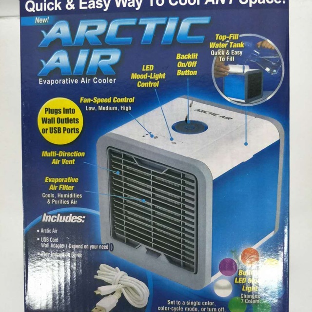 arctic air cooler shopee