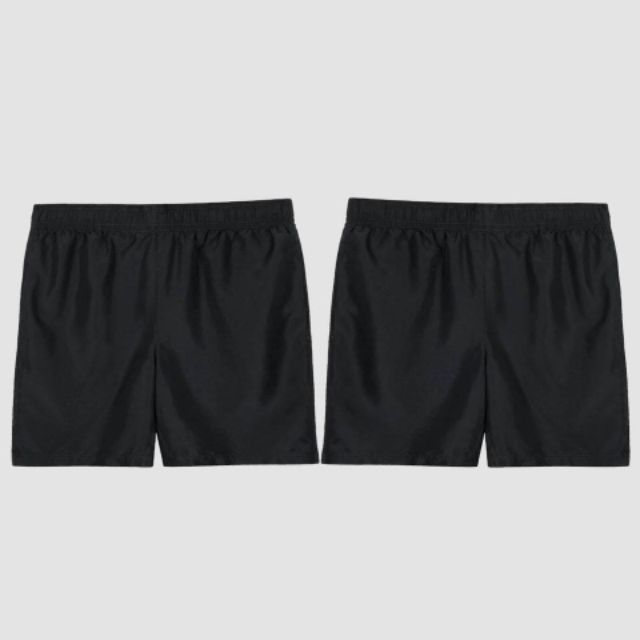 short black boxer