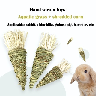 Hand weaving rabbit toy hamster toy guinea pig toys chinchillas toy rabbit chew hamster chew toys rabbit accessories