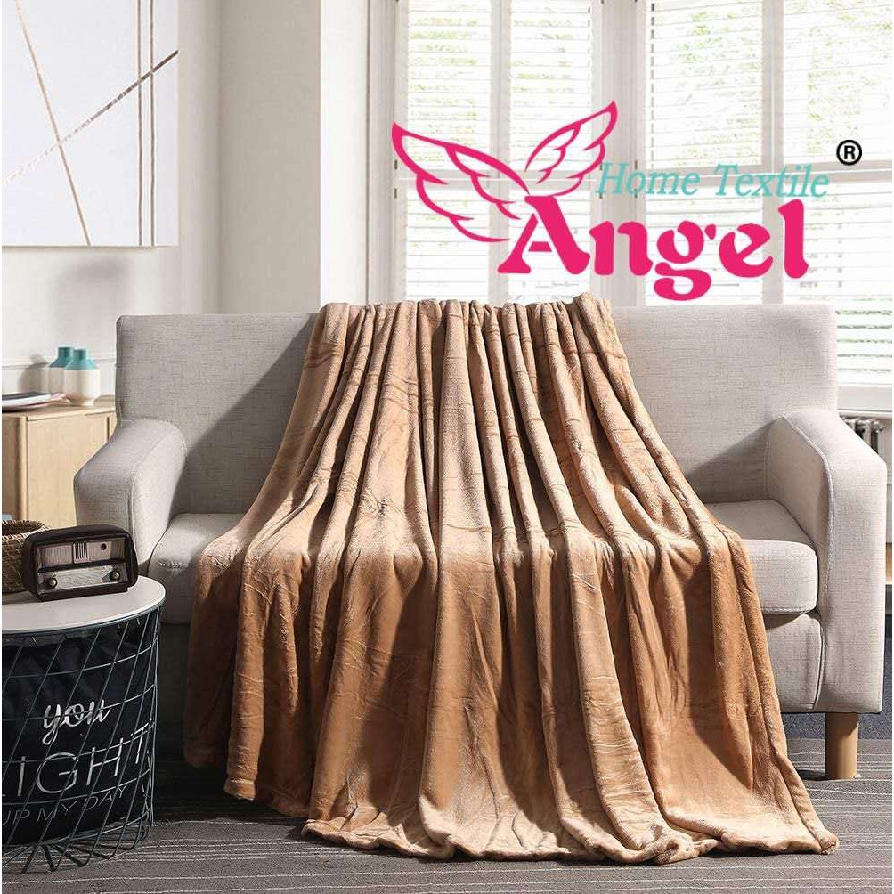 New Big Super Micro Plush Fleece BLANKET PLAIN C 3 Lightbrown 180200cm Shopee Philippines