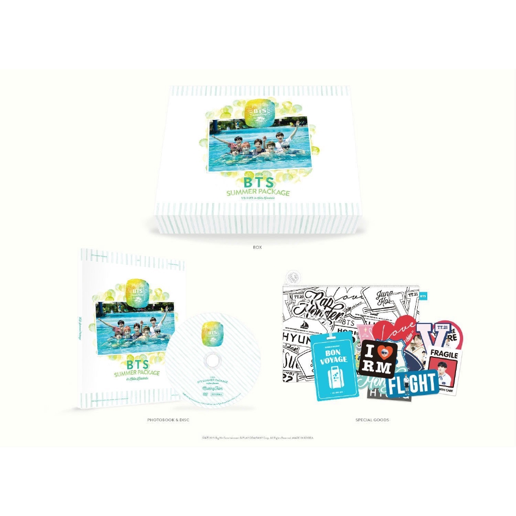 Bts Official 15 Summer Package In Kota Kinabalu Kpop Dvd Photo Book Kpop Shopee Philippines