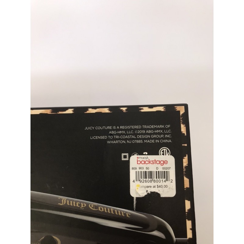 juicy couture flat iron