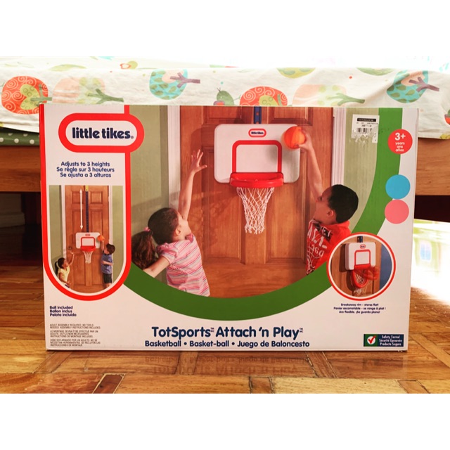 little tikes attach and play basketball