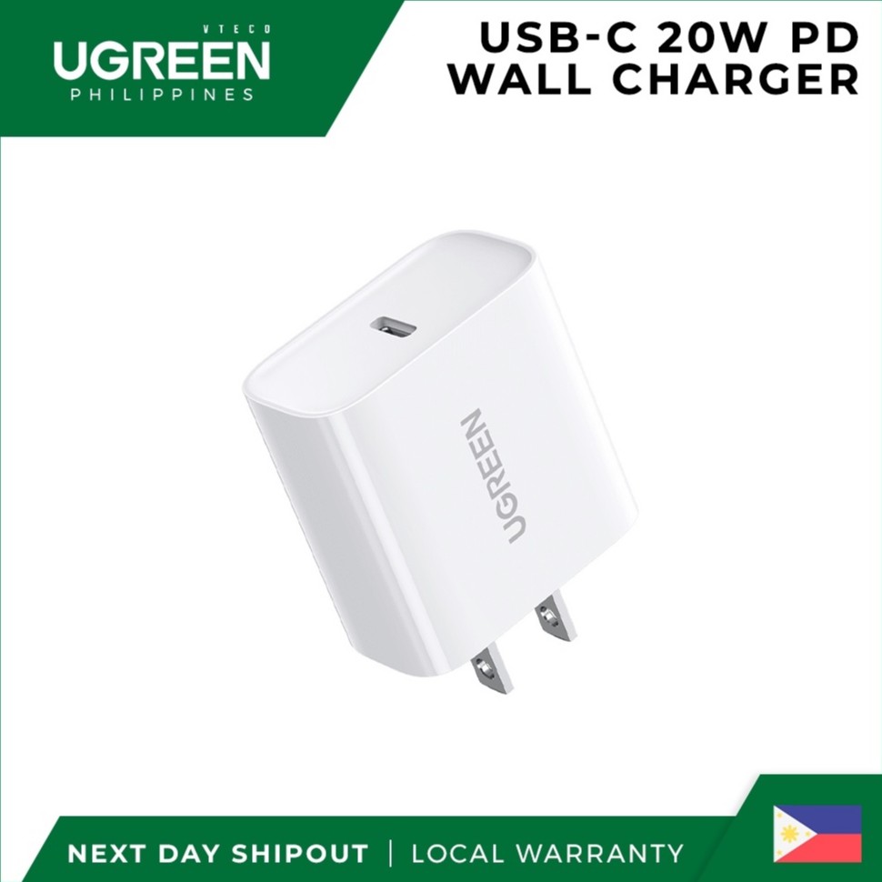 UGREEN Quick Charge USB-C 20W QC PD Charger - PH | Shopee Philippines