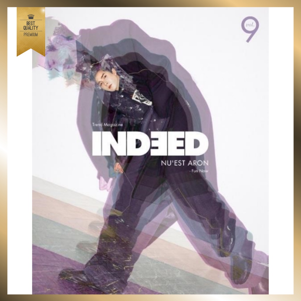 Featured image of ??INDEED Issue #9 NU'EST ARON (Main Article : NU'EST ARON, Golden Child, ACE, CLC JANG YEEUN)
