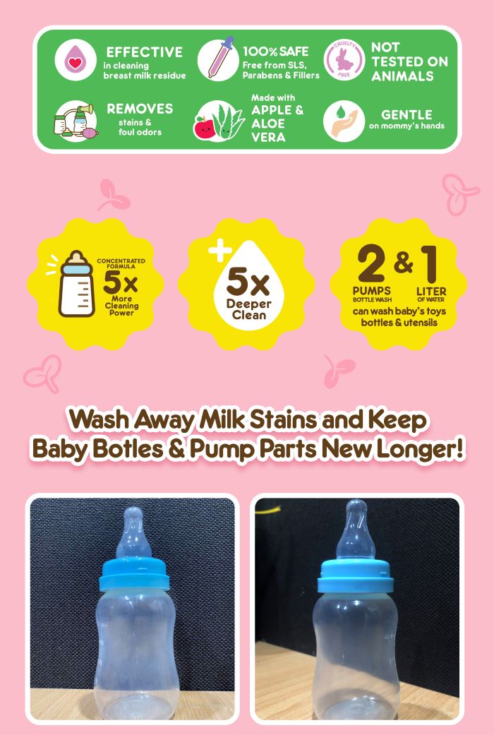 Tiny Buds Deep Clean Baby Bottle Wash Set of 2 (200ml) Shopee Philippines
