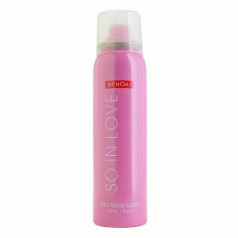 Bench So Inlove Deo Body Spray Cologne | Shopee Philippines