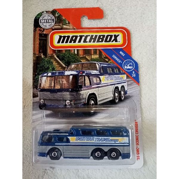 Matchbox '55 GMC Scenic Cruiser Diecast Cars Toys MBX Authentic ...