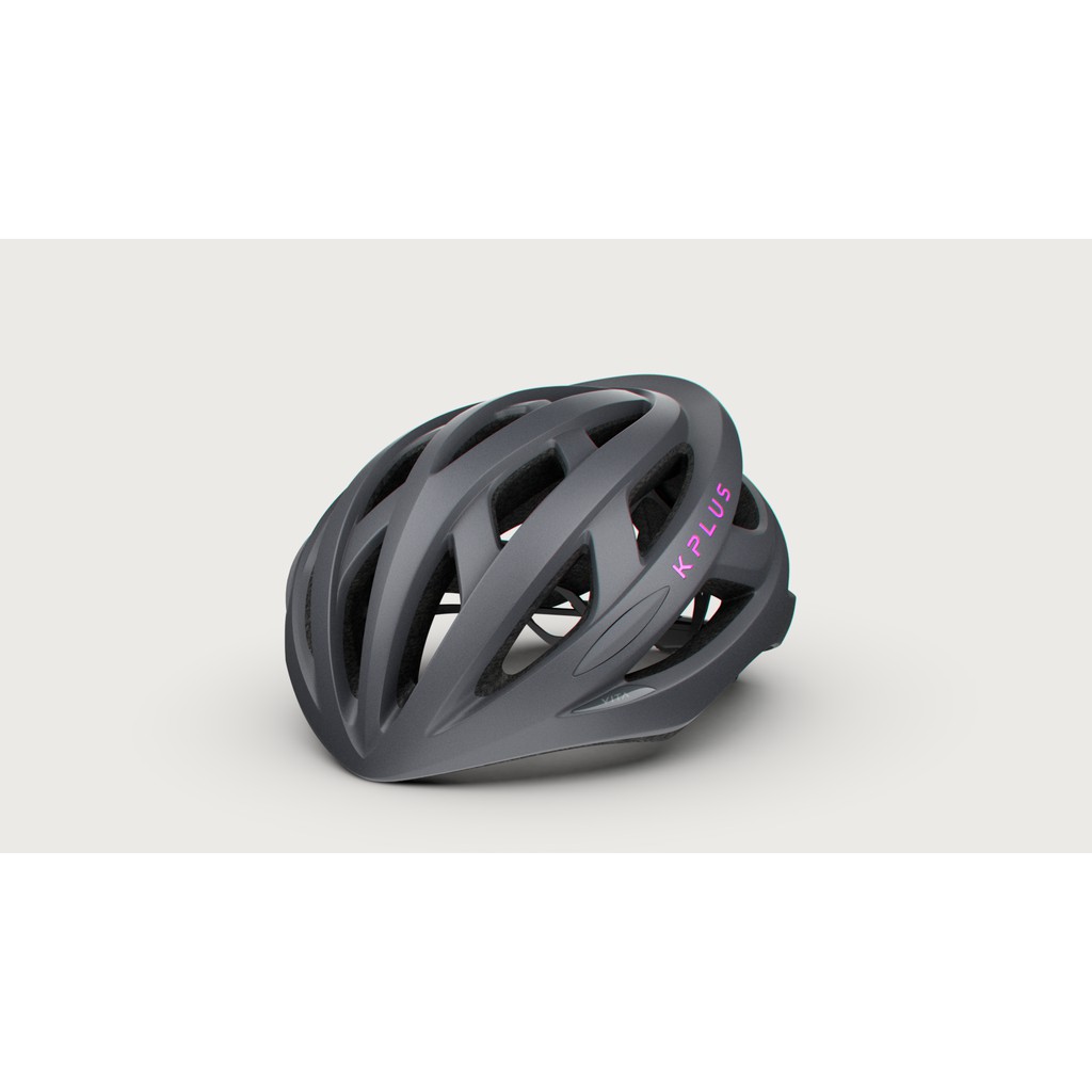 purple bicycle helmet