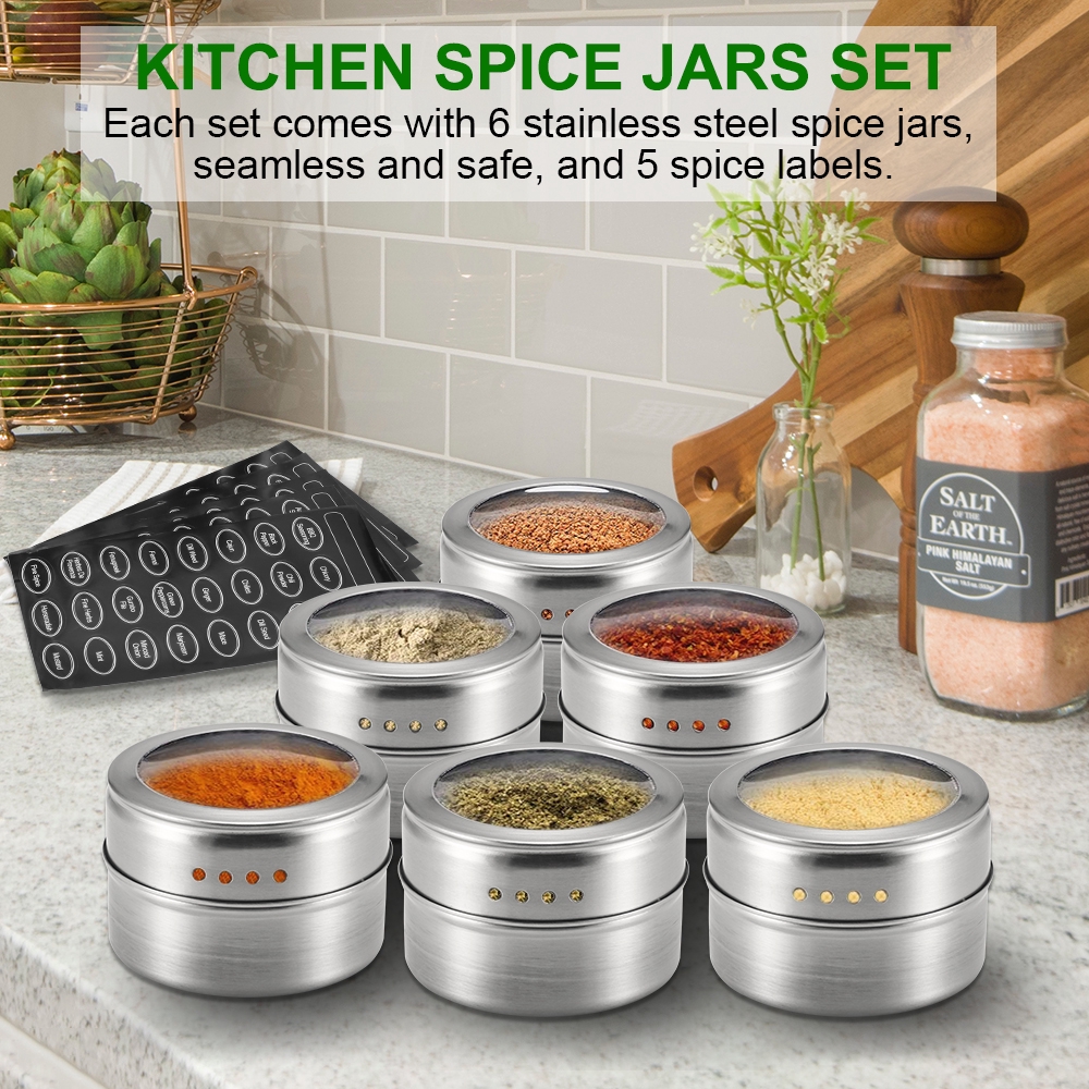 spice jar stickers