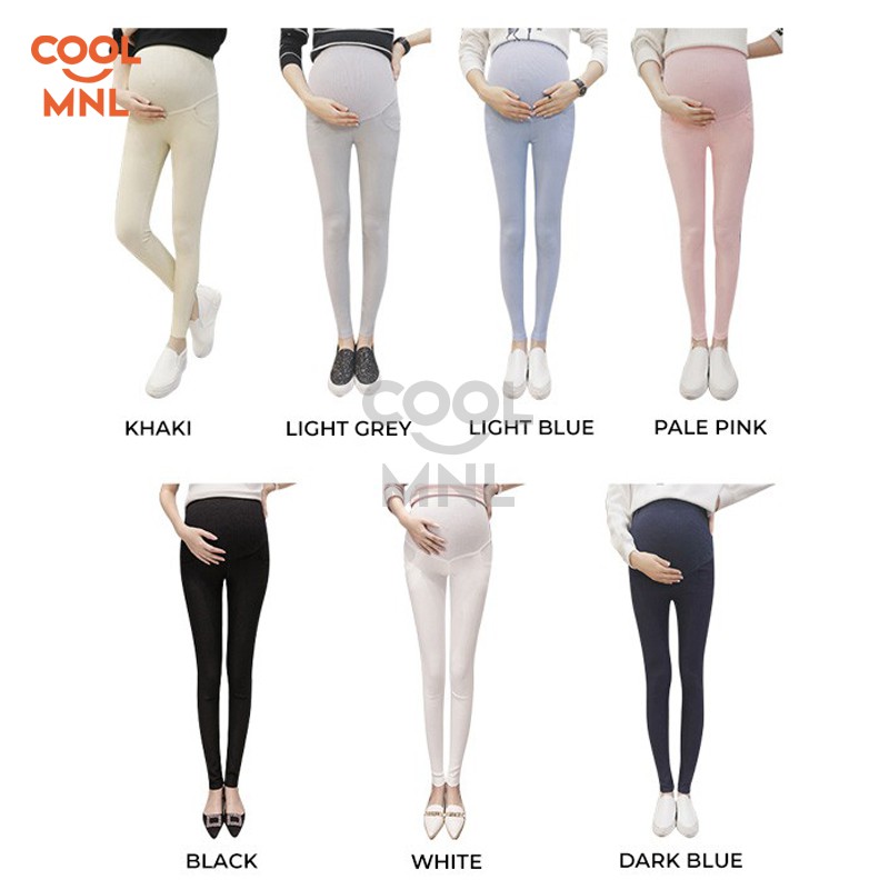 white maternity jeggings
