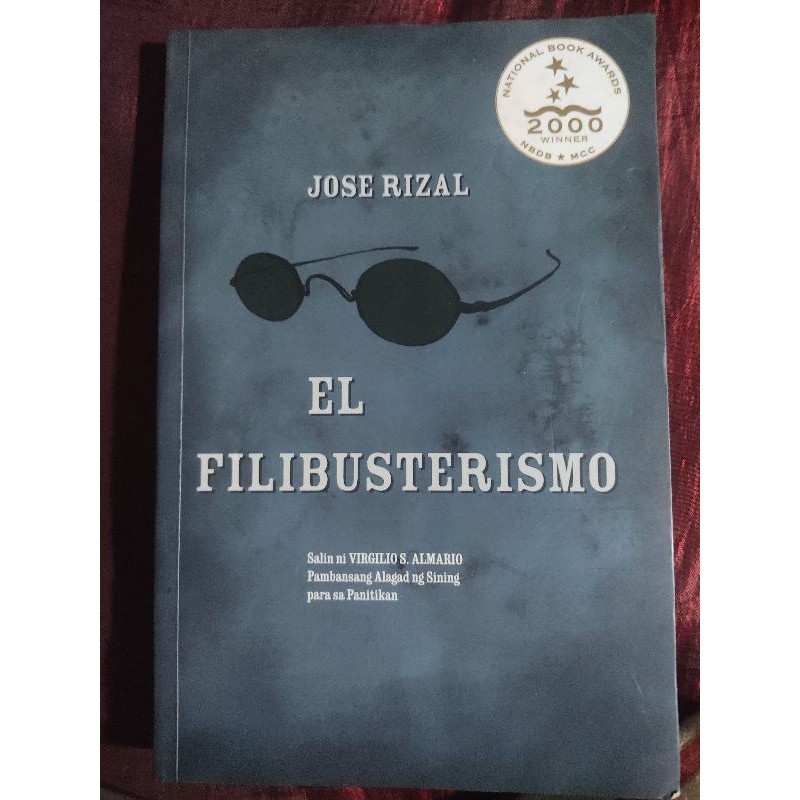 EL FILIBUSTERISMO BY JOSE RIZAL | Shopee Philippines