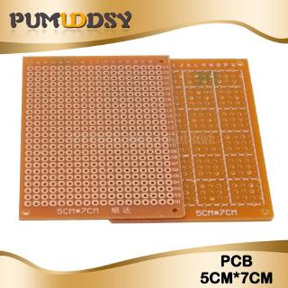 10x   50x70mm Bakelite 1.2mm Single Side Copper Prototype PCB Matrix Board 