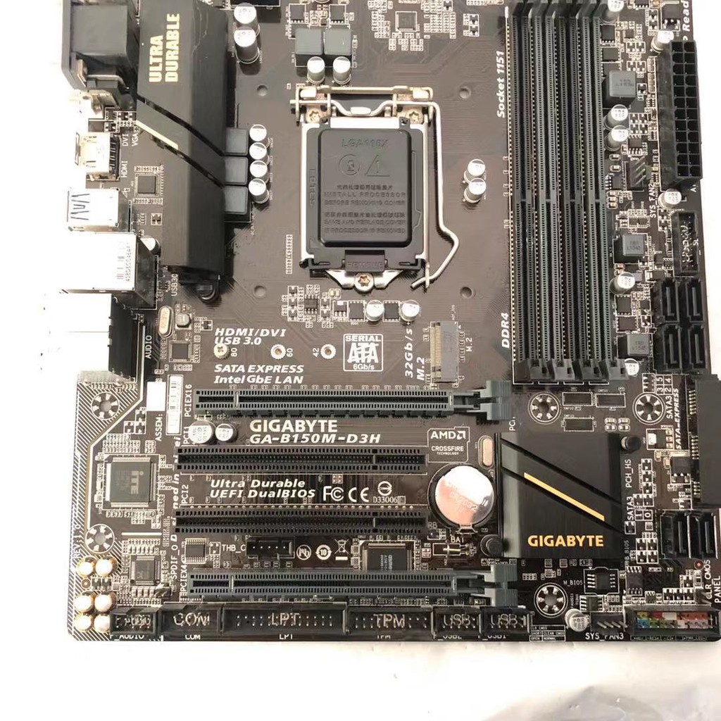 original Gigabyte GAB150MD3H DDR4 LGA 1151 B150 B150MD3H 64G USB3.0