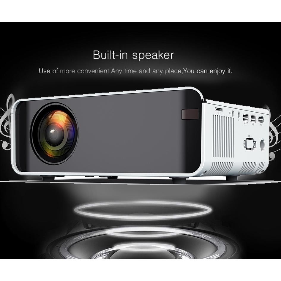 【Upgated Version】8000 Lumens 1080P WiFi 3D 4K HD LED Mobile Phone