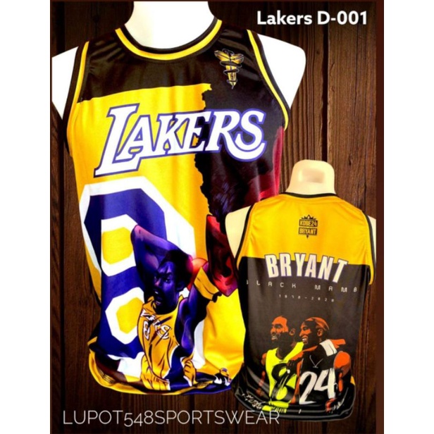 NBA Lakers High quality sublimation Jersey Kobe Bryant | Shopee Philippines