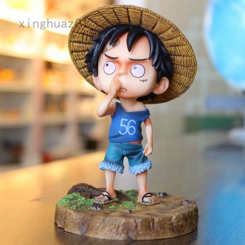 One Piece Collectibles Anime One Piece Childhood Luffy PVC Action ...